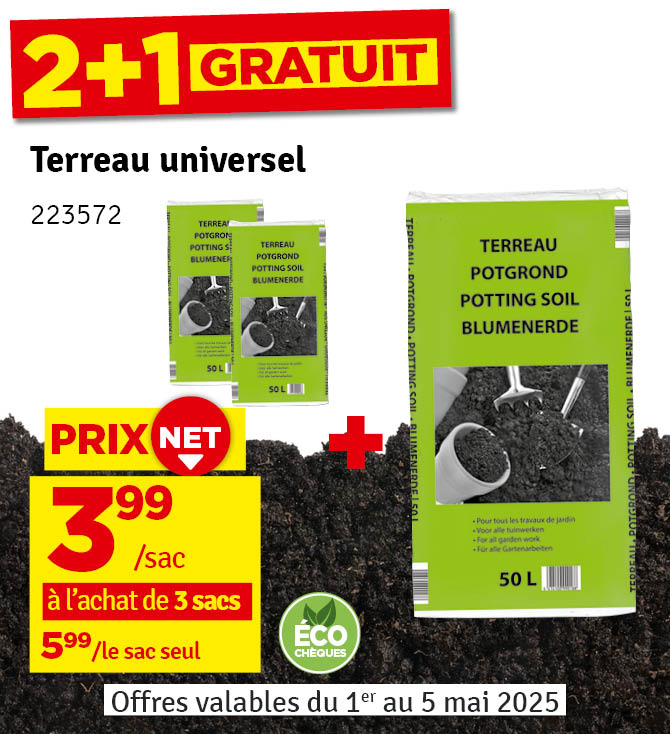 Terreau universel 50 L